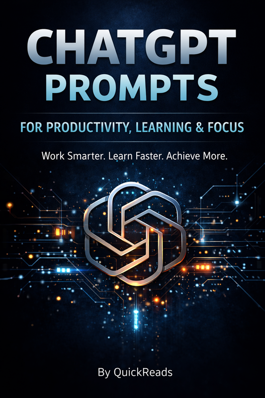 ChatGPT Prompts for Productivity, Learning & Focus